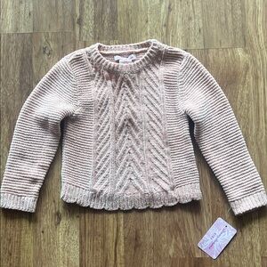 Tommy Bahama Blush Cable Knit Sweater